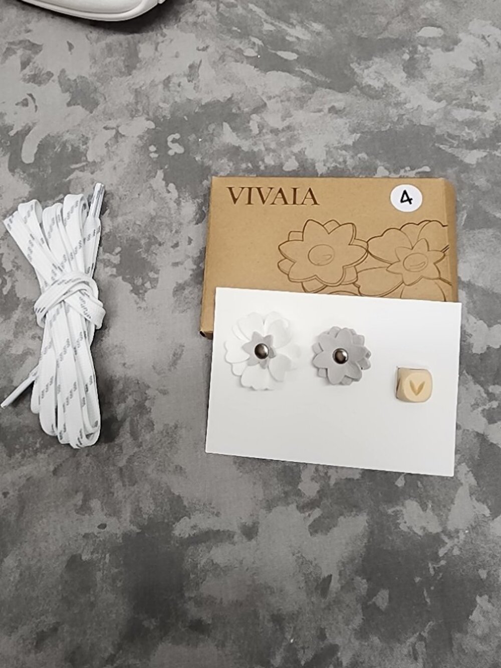 New Vivaia Cecily White Mesh Mary Janes Shoe - EU 40.5 / US 9-9.5 - Picture 2 of 12